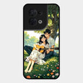 Strings of Love Glass Case Cover For Oppo Reno 8 5G