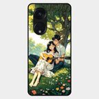 Strings of Love Glass Case Cover For Oppo Reno 8T 5G
