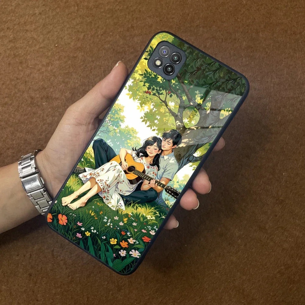 Strings of Love Glass Case Cover For Poco - ShopOnCliQ