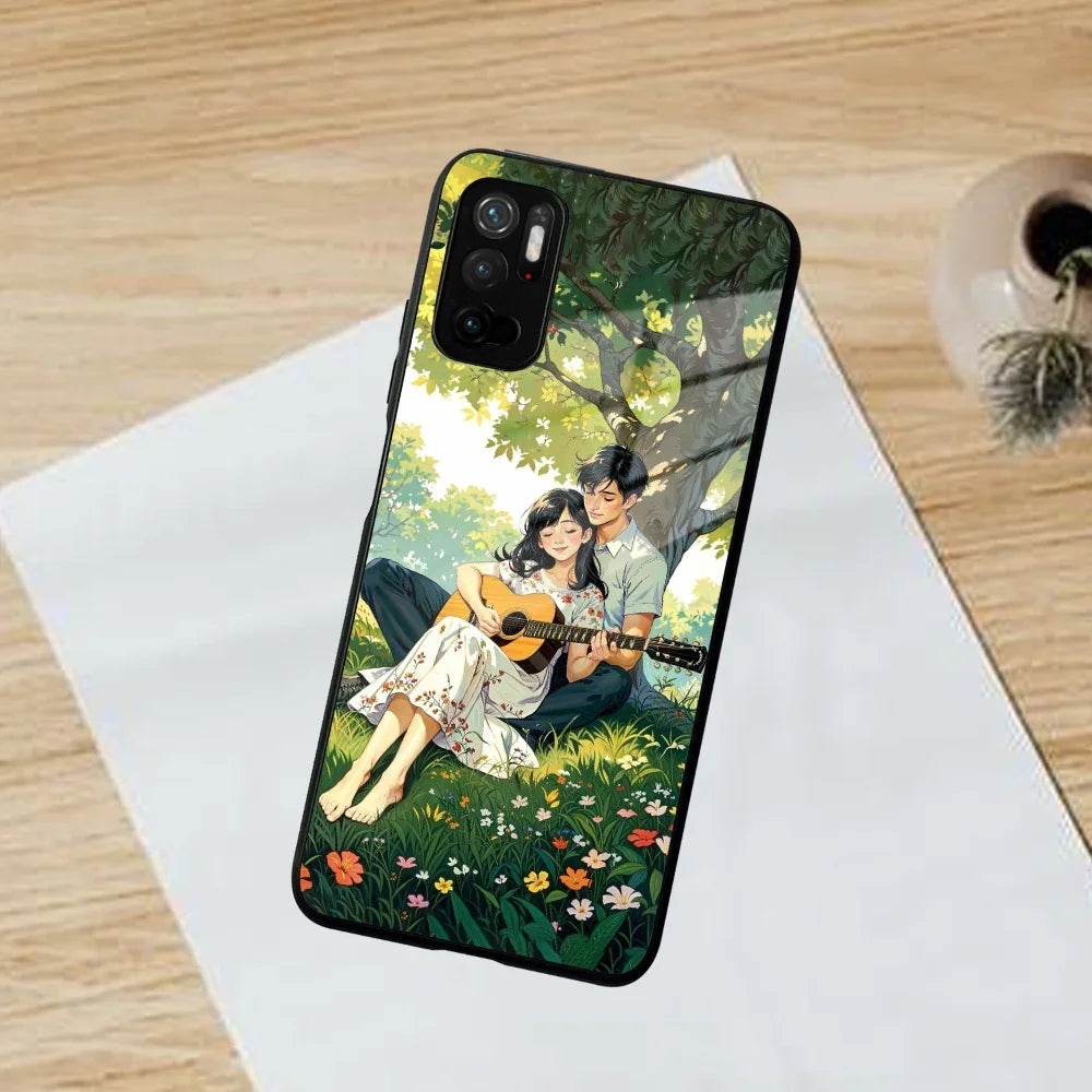 Strings of Love Glass Case Cover For Poco - ShopOnCliQ