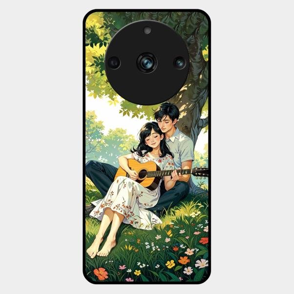 Strings of Love Glass Case Cover For Realme 11 Pro Plus 5G