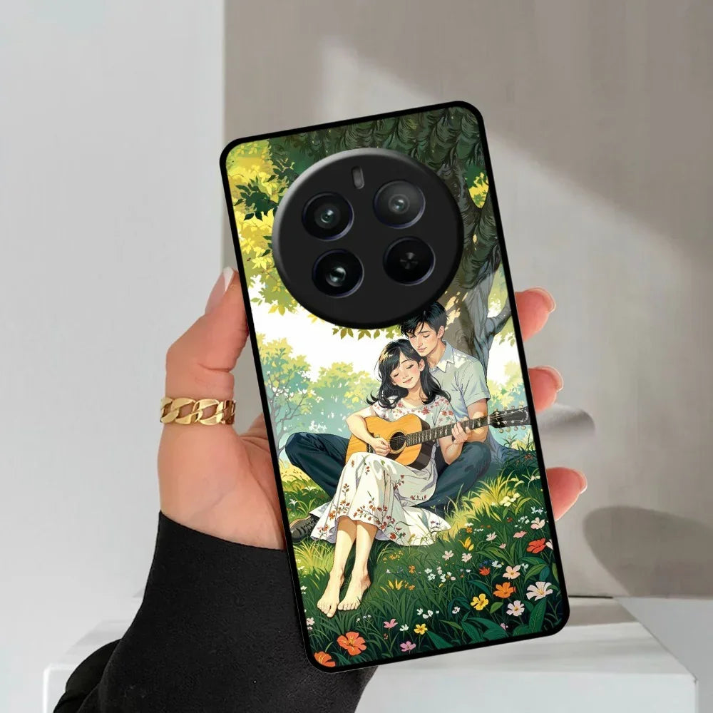 Strings of Love Glass Case Cover For Realme/Narzo - ShopOnCliQ
