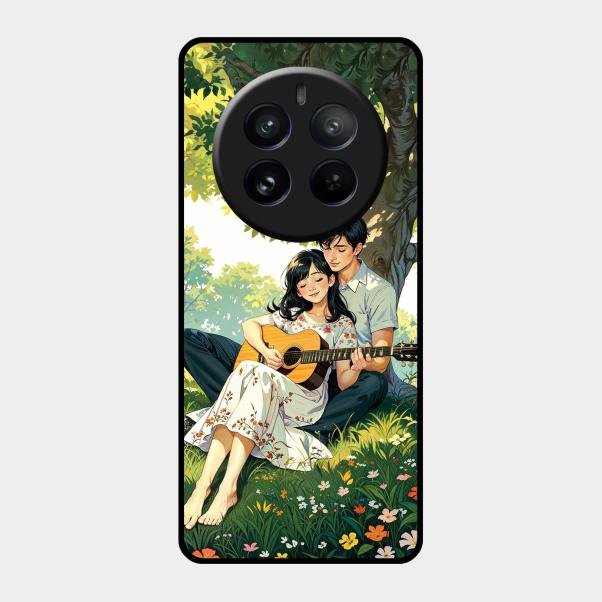 Strings of Love Glass Case Cover For Realme 12 Pro 5G