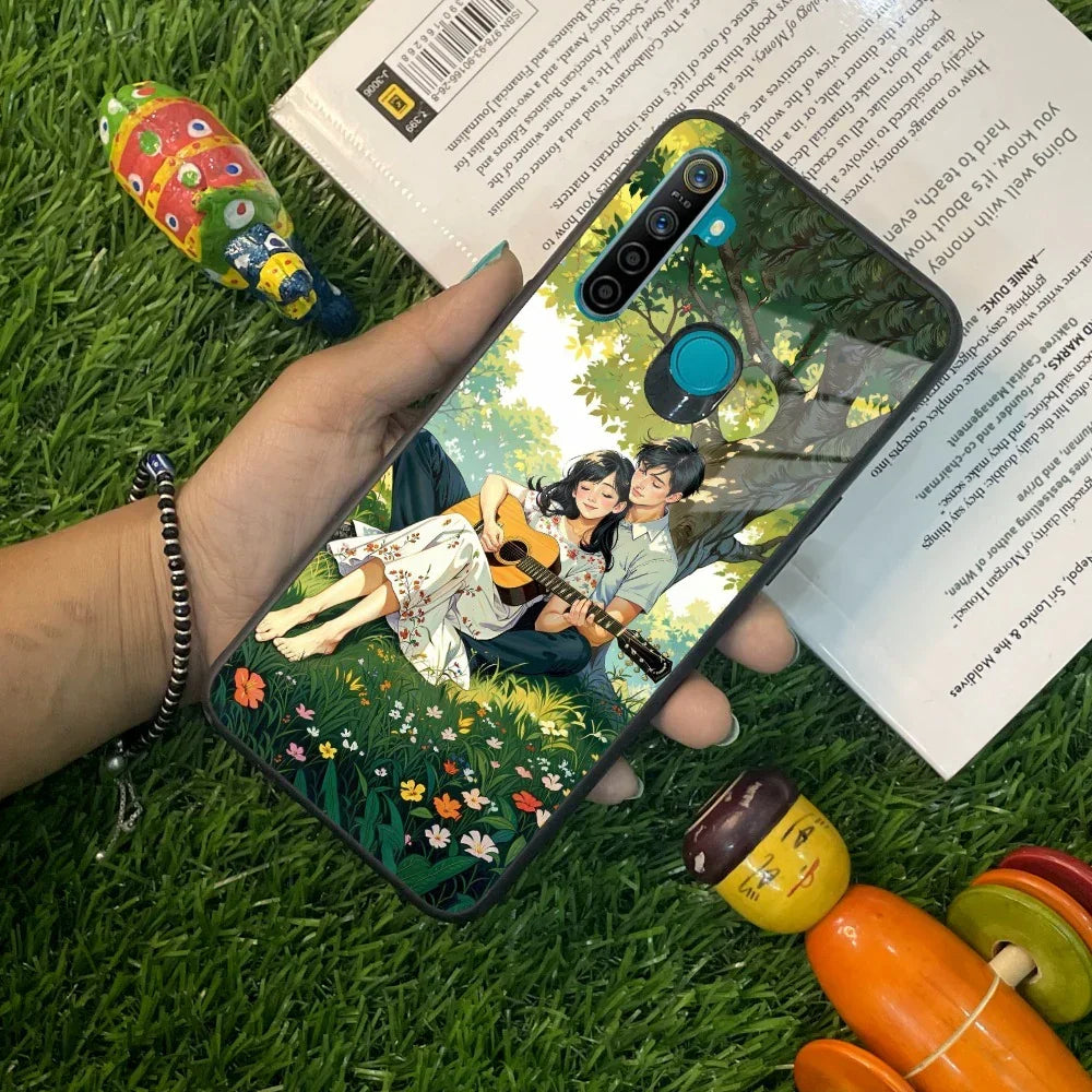 Strings of Love Glass Case Cover For Realme/Narzo - ShopOnCliQ