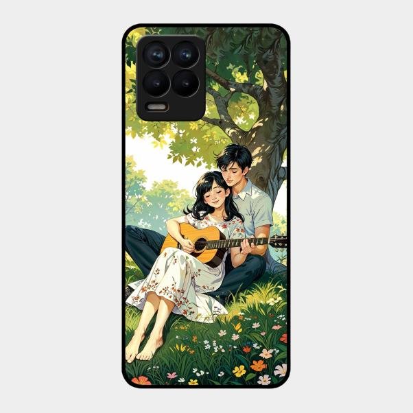 Strings of Love Glass Case Cover For Realme 8 Pro