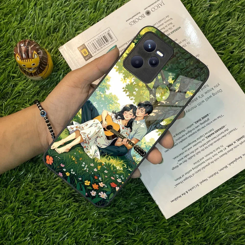 Strings of Love Glass Case Cover For Realme/Narzo - ShopOnCliQ