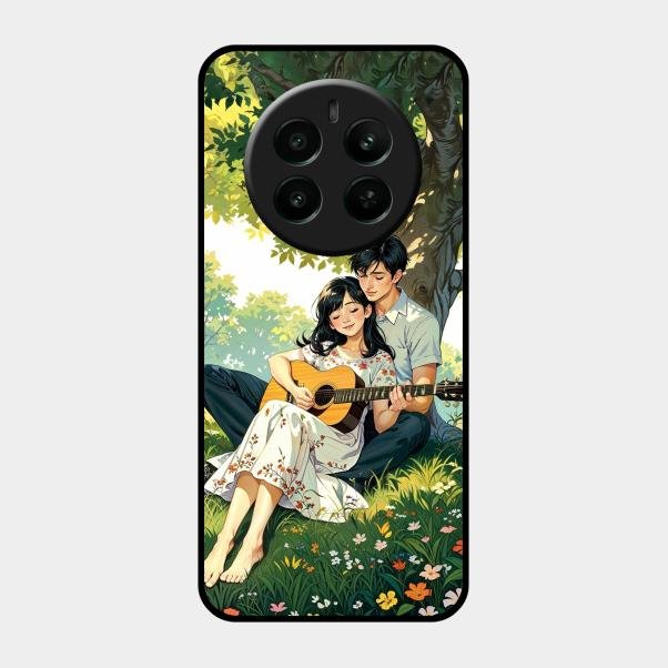 Strings of Love Glass Case Cover For Realme Narzo 70 Pro 5G