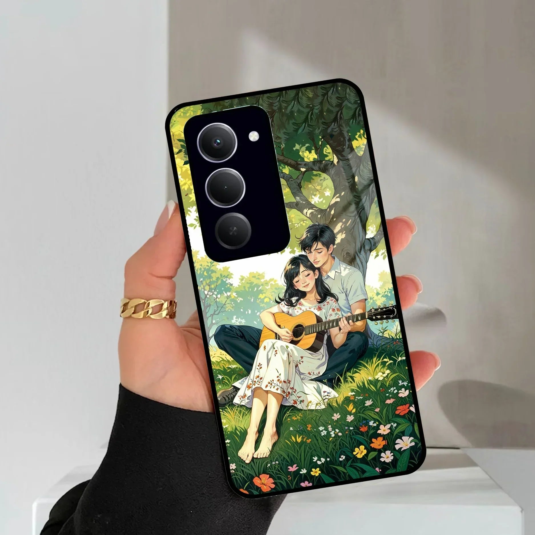 Strings of Love Glass Case Cover For Redmi/Xiaomi - ShopOnCliQ