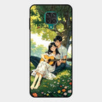 Strings of Love Glass Case Cover For Redmi Note 10 Lite