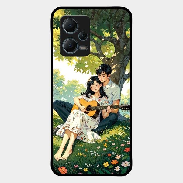 Strings of Love Glass Case Cover For Redmi Note 12 5G
