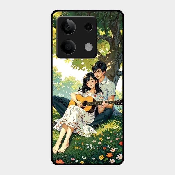 Strings of Love Glass Case Cover For Redmi Note 13 5G