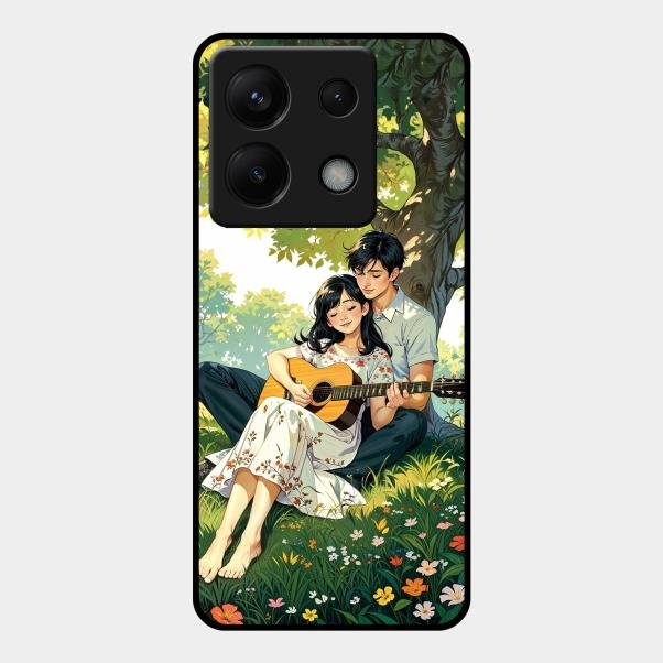 Strings of Love Glass Case Cover For Redmi Note 13 Pro 5G