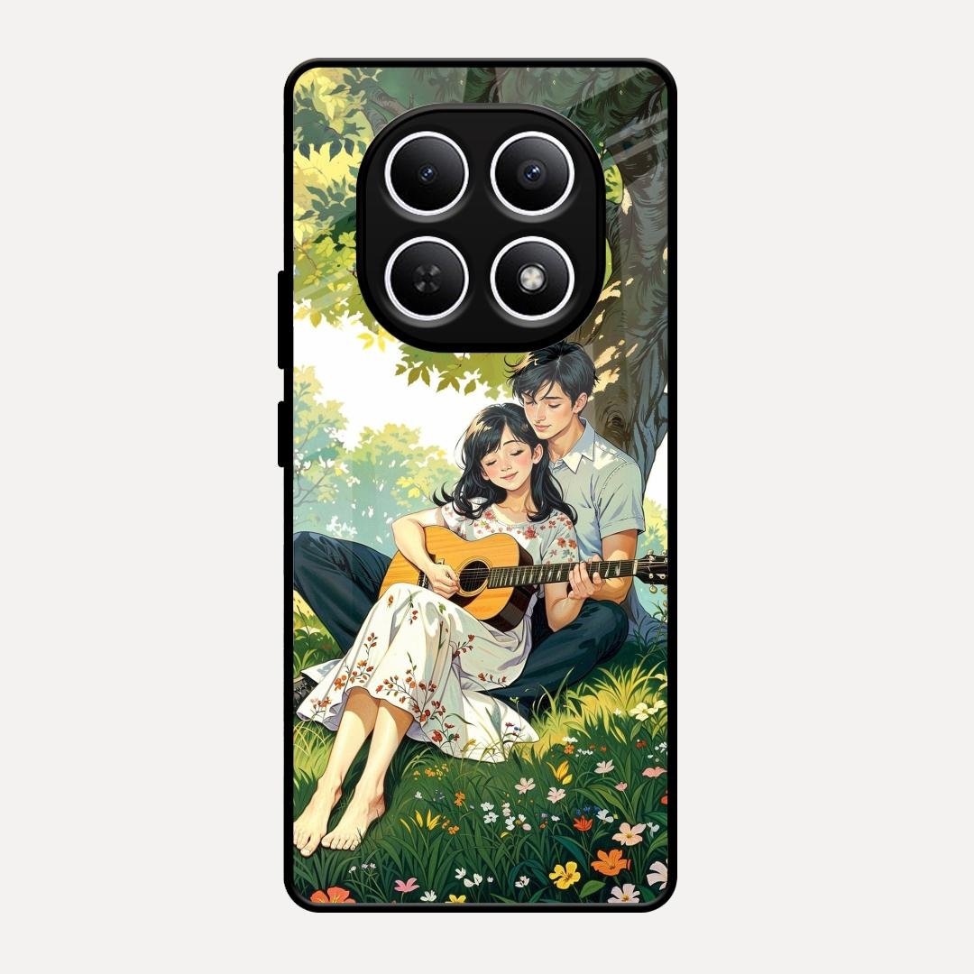 Strings of Love Glass Case Cover For Redmi Note 15 5G