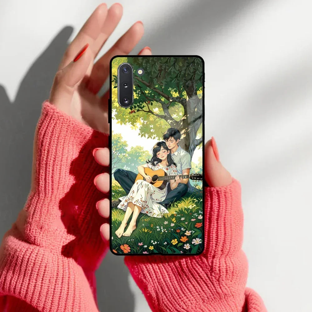Strings of Love Glass Case Cover For Samsung - ShopOnCliQ
