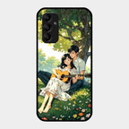 Strings of Love Glass Case Cover For Samsung Galaxy A14 5G