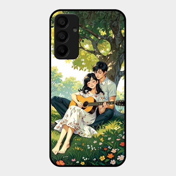 Strings of Love Glass Case Cover For Samsung Galaxy A15 5G