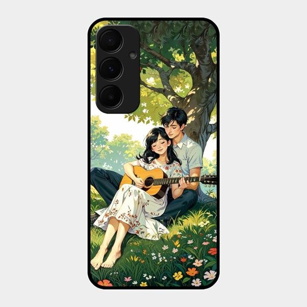 Strings of Love Glass Case Cover For Samsung Galaxy A35 5G