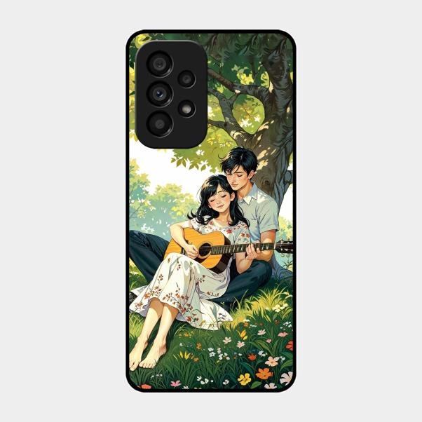 Strings of Love Glass Case Cover For Samsung Galaxy A53 5G