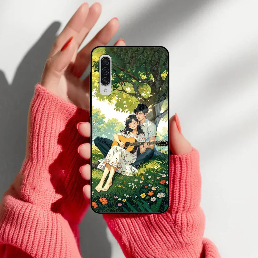 Strings of Love Glass Case Cover For Samsung - ShopOnCliQ