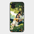 Strings of Love Glass Case Cover For Samsung Galaxy F14 5G