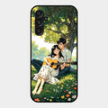 Strings of Love Glass Case Cover For Samsung Galaxy F34 5G
