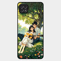 Strings of Love Glass Case Cover For Samsung Galaxy F42 5G
