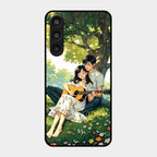 Strings of Love Glass Case Cover For Samsung Galaxy M35 5G