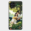 Strings of Love Glass Case Cover For Samsung Galaxy M53 5G