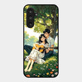 Strings of Love Glass Case Cover For Samsung Galaxy M55S 5G
