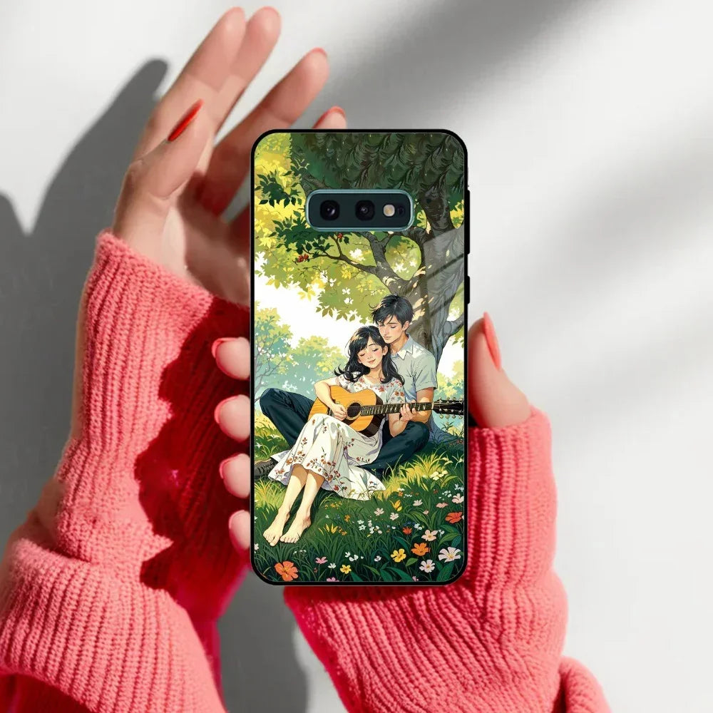 Strings of Love Glass Case Cover For Samsung - ShopOnCliQ