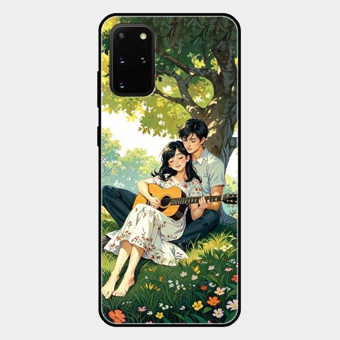 Strings of Love Glass Case Cover For Samsung Galaxy S20 Plus