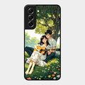 Strings of Love Glass Case Cover For Samsung Galaxy S21 Fe 5G