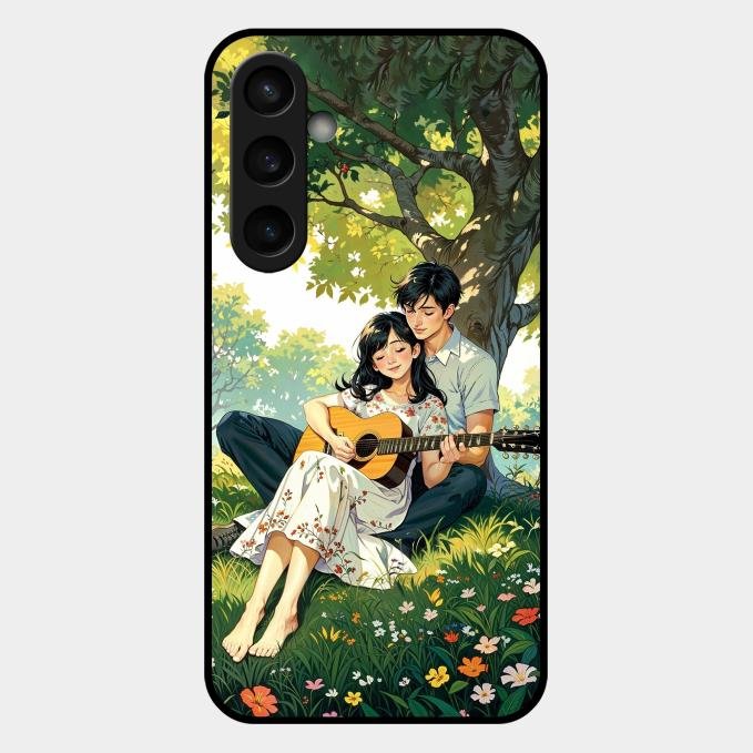 Strings of Love Glass Case Cover For Samsung Galaxy S23 Fe 5G