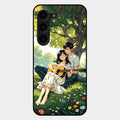Strings of Love Glass Case Cover For Samsung Galaxy S23 Plus 5G