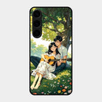 Strings of Love Glass Case Cover For Samsung Galaxy S24 Plus 5G