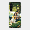 Strings of Love Glass Case Cover For Samsung Galaxy S26 5G