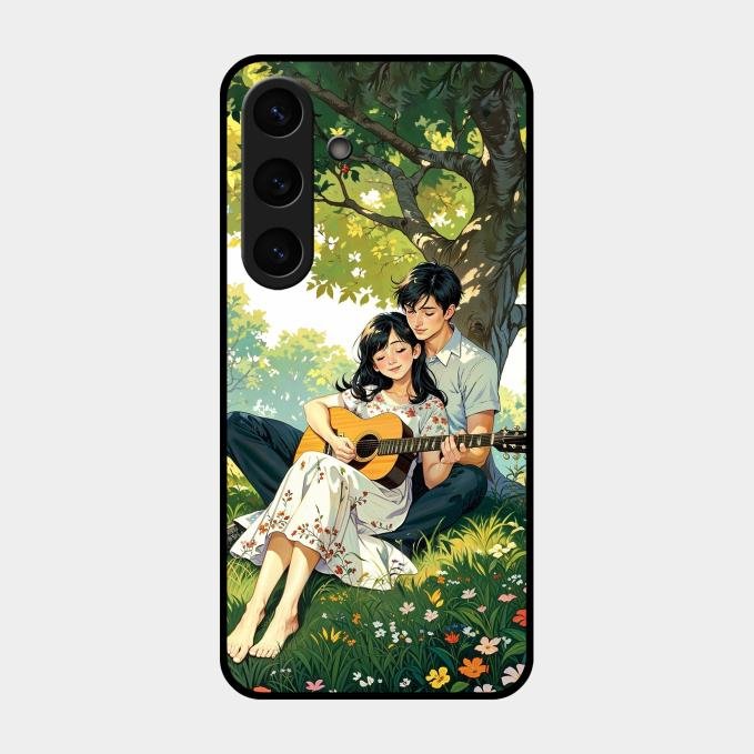 Strings of Love Glass Case Cover For Samsung Galaxy S26 5G