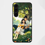 Strings of Love Glass Case Cover For Samsung Galaxy S25 FE 5G