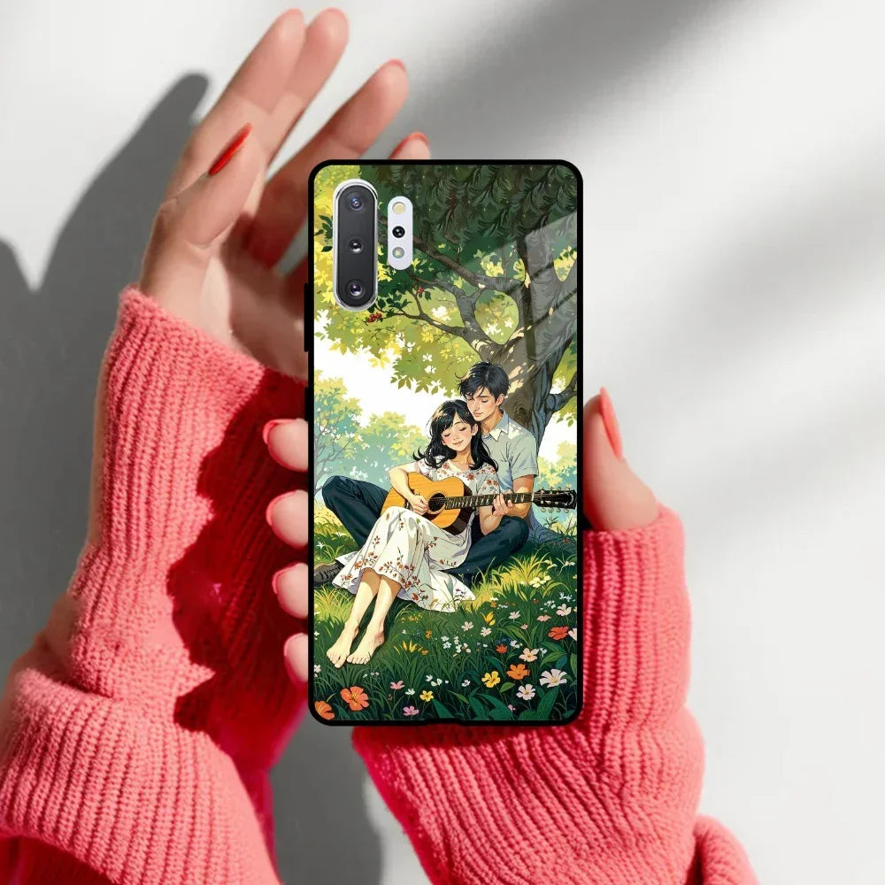 Strings of Love Glass Case Cover For Samsung - ShopOnCliQ