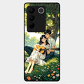 Strings of Love Glass Case Cover For Vivo V27 5G