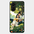 Strings of Love Glass Case Cover For Vivo V29E 5G
