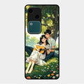 Strings of Love Glass Case Cover For Vivo V30 5G