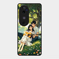 Strings of Love Glass Case Cover For Vivo V40 5G