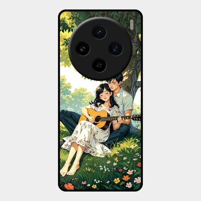 Strings of Love Glass Case Cover For Vivo X100 5G