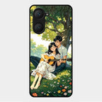 Strings of Love Glass Case Cover For Vivo Y28S 5G