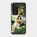 Strings of Love Glass Case Cover For Vivo Y29 5G