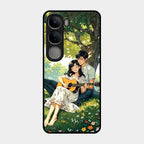 Strings of Love Glass Case Cover For Vivo Y300 5G