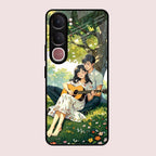 Strings of Love Glass Case Cover For Vivo Y31 5G