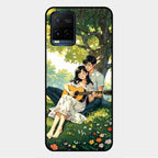 Strings of Love Glass Case Cover For Vivo Y33T