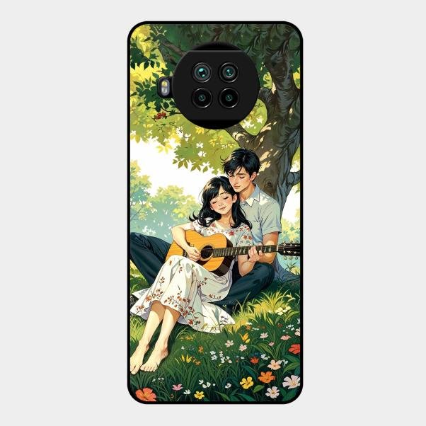 Strings of Love Glass Case Cover For Xiaomi Mi 10I 5G